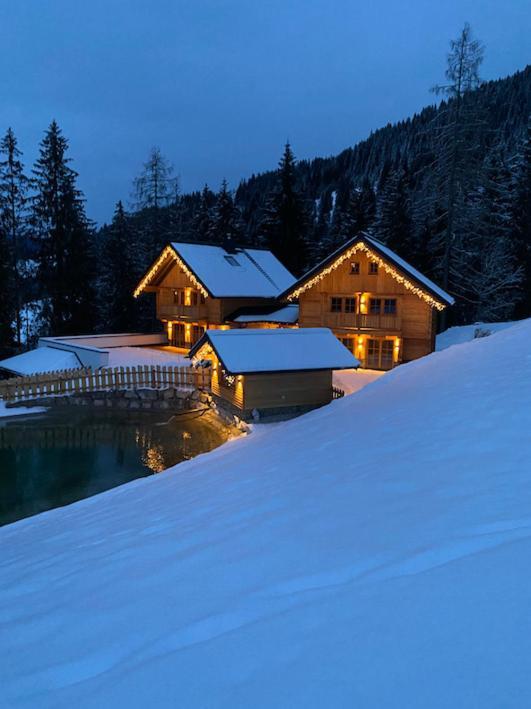 Bergseegut Chalet Und Apartment Wagrain Exterior photo