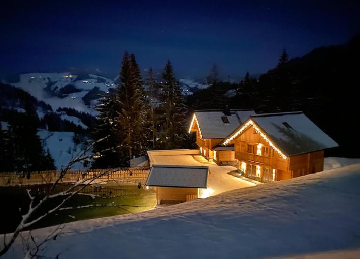 Bergseegut Chalet Und Apartment Wagrain Exterior photo