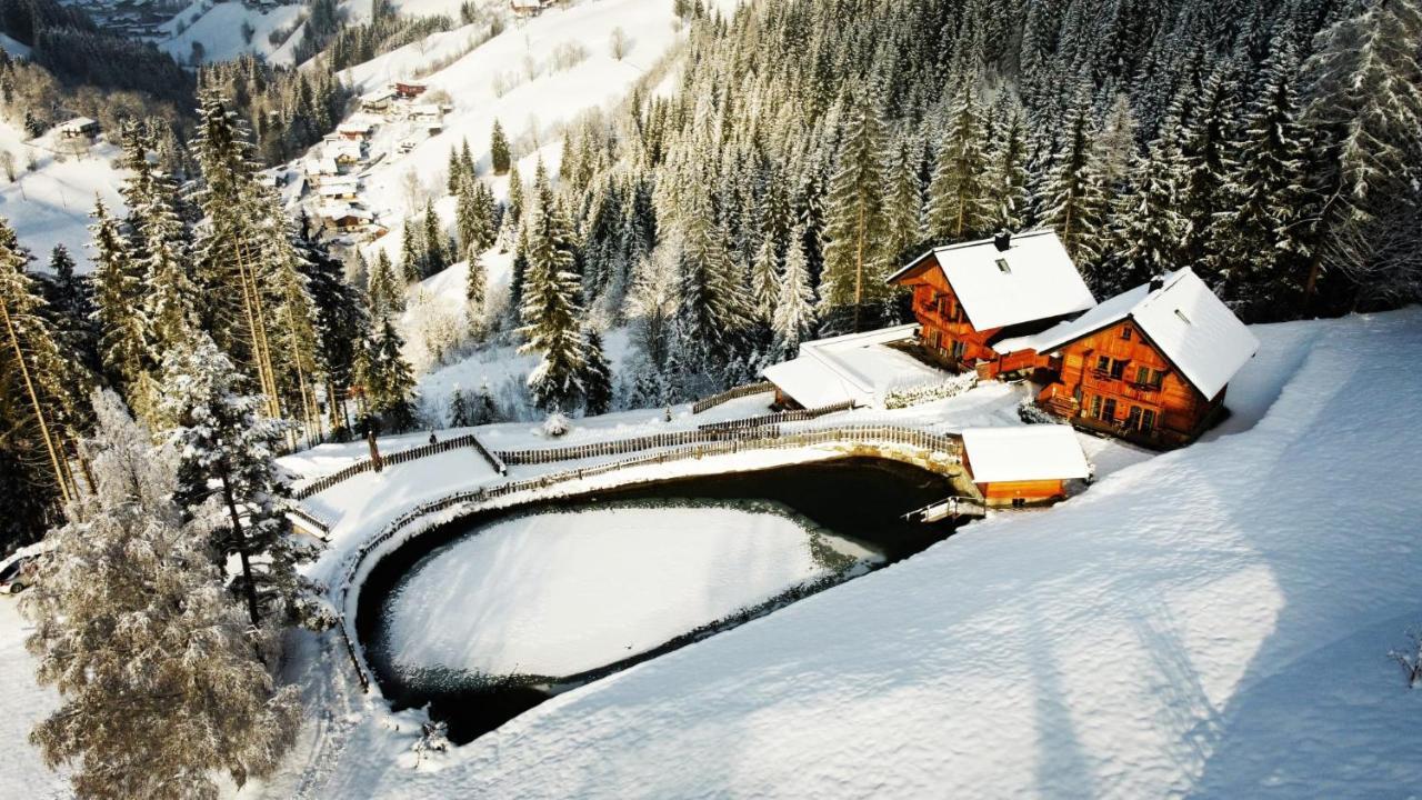 Bergseegut Chalet Und Apartment Wagrain Exterior photo